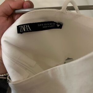 White Zara Mini dress